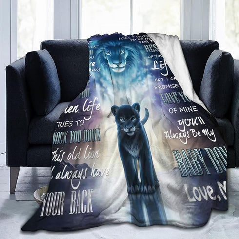 from Mom Son Super Soft Throw Blanket